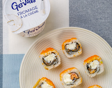 California Rolls au Gervais saumon